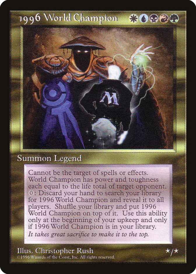 1996 World Champion [Celebration Cards] | Game Master's Emporium (The New GME)