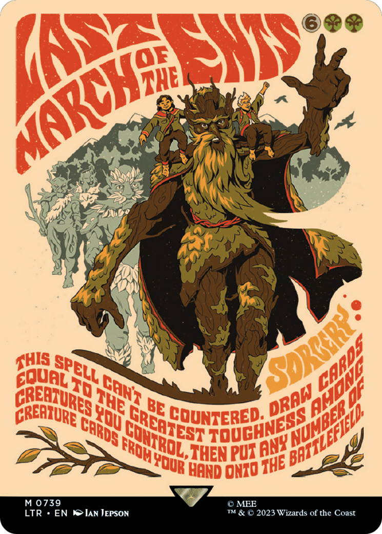 Last March of the Ents (Borderless Poster) [The Lord of the Rings: Tales of Middle-Earth] | Game Master's Emporium (The New GME)