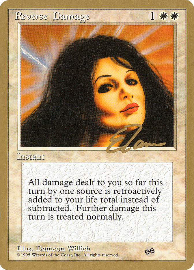 Reverse Damage (Eric Tam) (SB) [Pro Tour Collector Set] | Game Master's Emporium (The New GME)