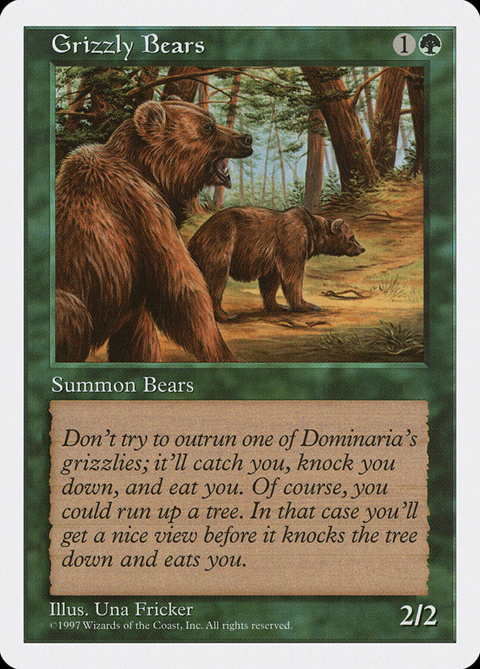 Grizzly Bears [Fifth Edition] | Game Master's Emporium (The New GME)