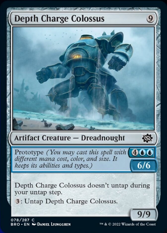 Depth Charge Colossus [The Brothers' War] | Game Master's Emporium (The New GME)