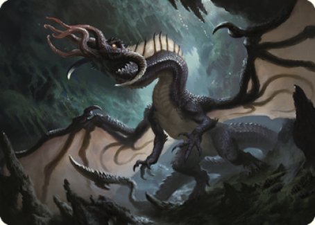 Brainstealer Dragon Art Card [Commander Legends: Battle for Baldur's Gate Art Series] | Game Master's Emporium (The New GME)