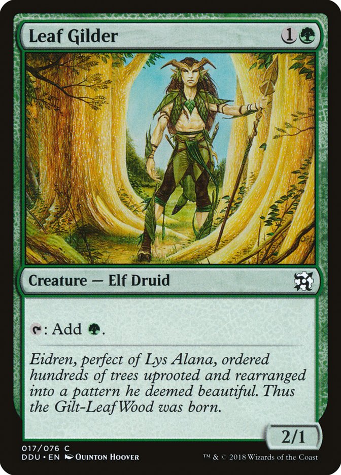 Leaf Gilder [Duel Decks: Elves vs. Inventors] | Game Master's Emporium (The New GME)