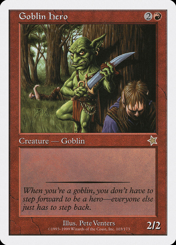 Goblin Hero [Starter 1999] | Game Master's Emporium (The New GME)