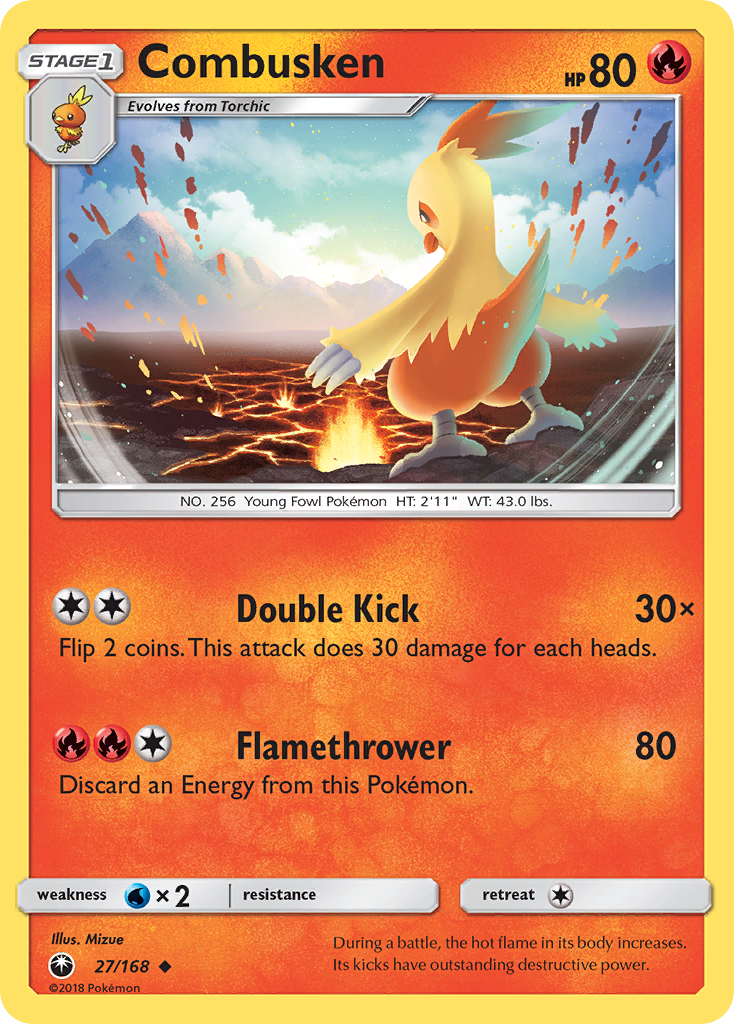 Combusken (27/168) [Sun & Moon: Celestial Storm] | Game Master's Emporium (The New GME)