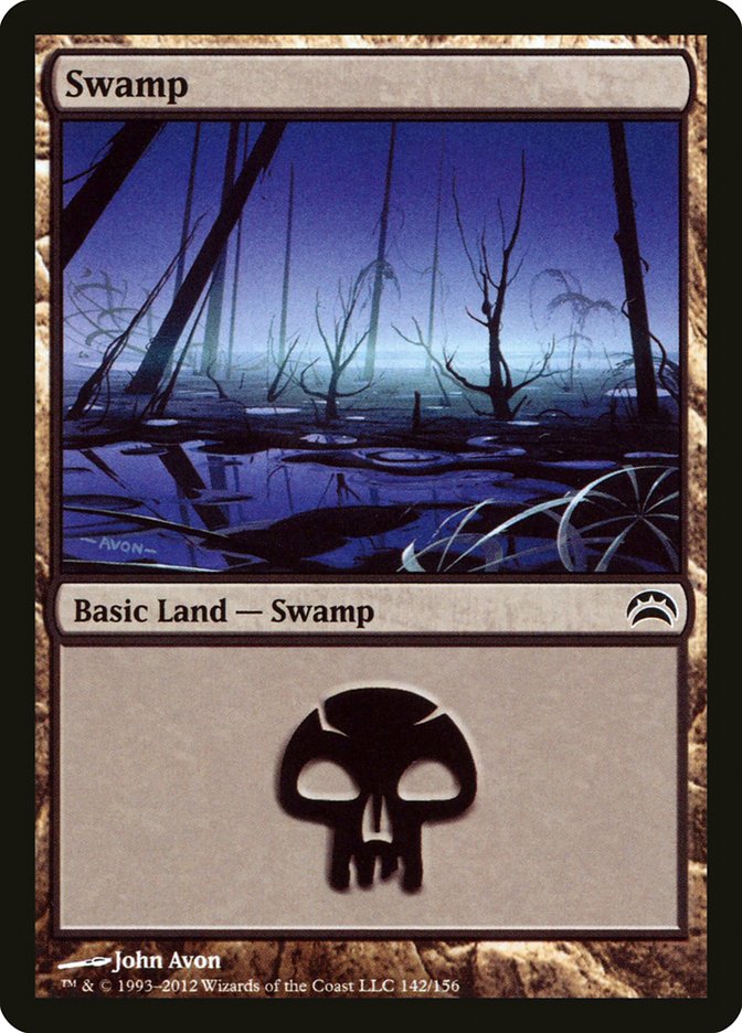 Swamp (142) [Planechase 2012] | Game Master's Emporium (The New GME)