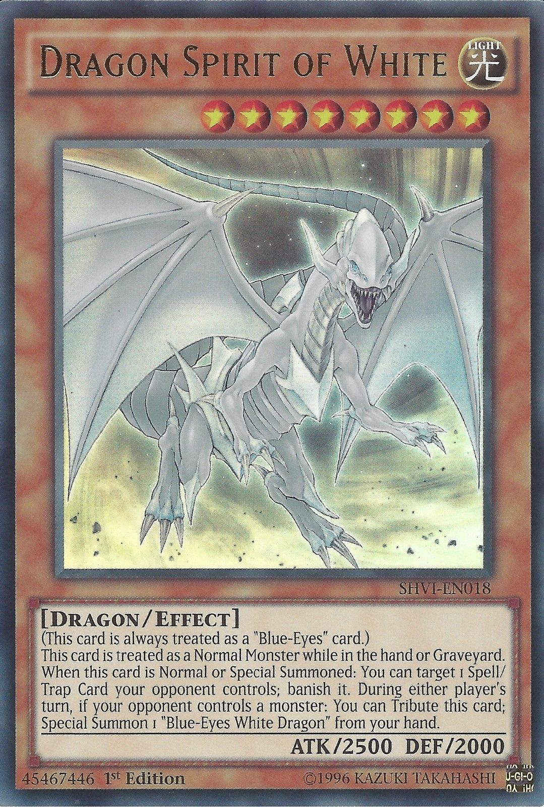 Dragon Spirit of White [SHVI-EN018] Ultra Rare | Game Master's Emporium (The New GME)