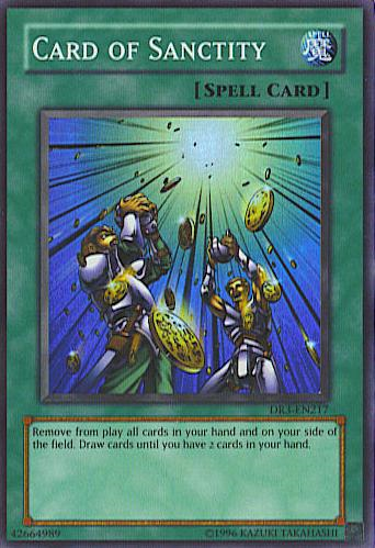 Card of Sanctity [DR3-EN217] Super Rare | Game Master's Emporium (The New GME)