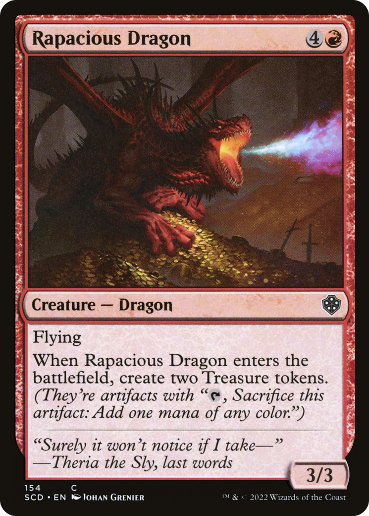 Rapacious Dragon [Starter Commander Decks] | Game Master's Emporium (The New GME)