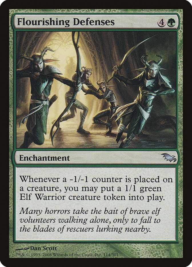 Flourishing Defenses [Shadowmoor] | Game Master's Emporium (The New GME)