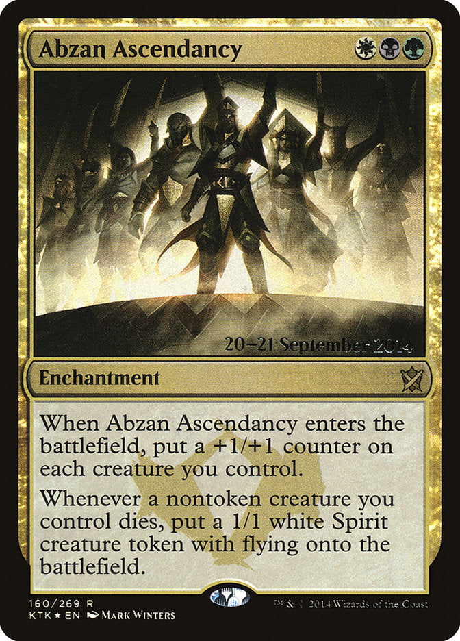 Abzan Ascendancy [Khans of Tarkir Prerelease Promos] | Game Master's Emporium (The New GME)