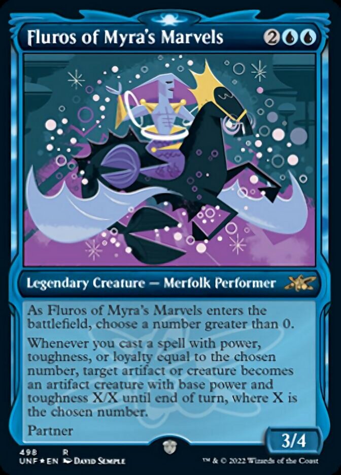 Fluros of Myra's Marvels (Showcase) (Galaxy Foil) [Unfinity] | Game Master's Emporium (The New GME)