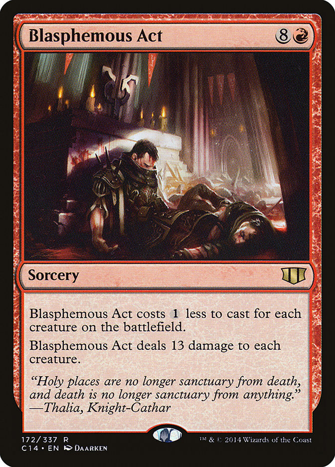 Blasphemous Act [Commander 2014] | Game Master's Emporium (The New GME)