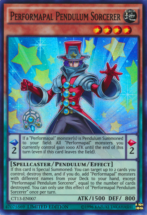 Performapal Pendulum Sorcerer [CT13-EN007] Super Rare | Game Master's Emporium (The New GME)