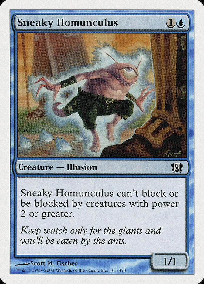 Sneaky Homunculus [Eighth Edition] | Game Master's Emporium (The New GME)