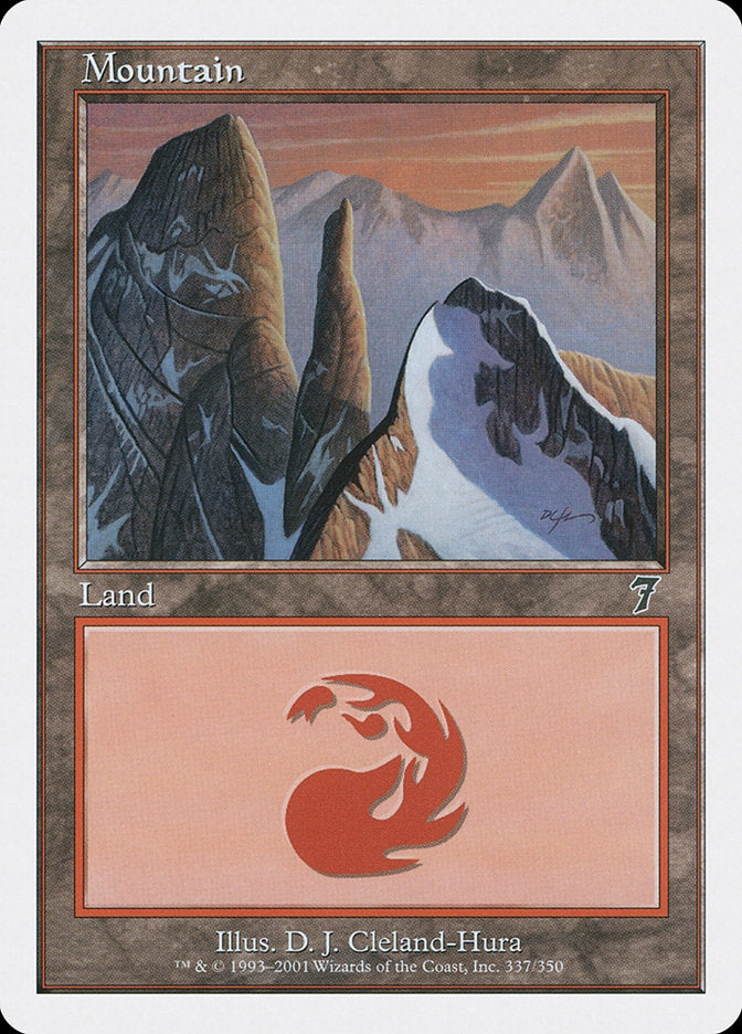 Mountain (337) [Seventh Edition] | Game Master's Emporium (The New GME)