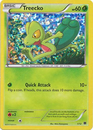 Treecko (1/12) [McDonald's Promos: 2015 Collection] | Game Master's Emporium (The New GME)