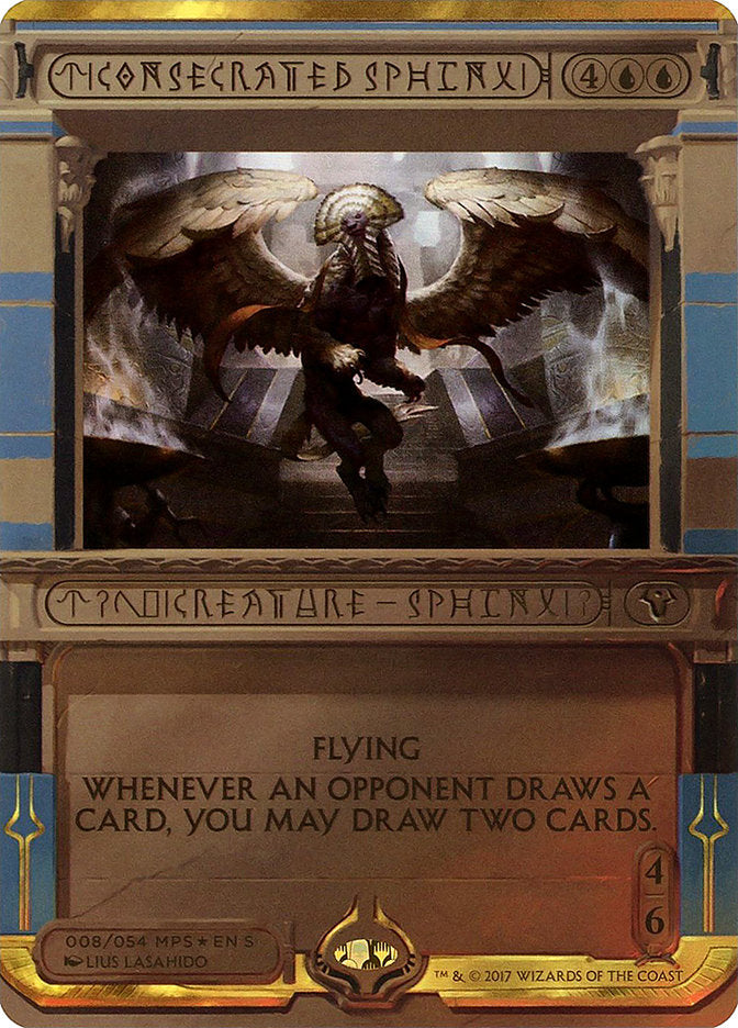 Consecrated Sphinx (Invocation) [Amonkhet Invocations] | Game Master's Emporium (The New GME)