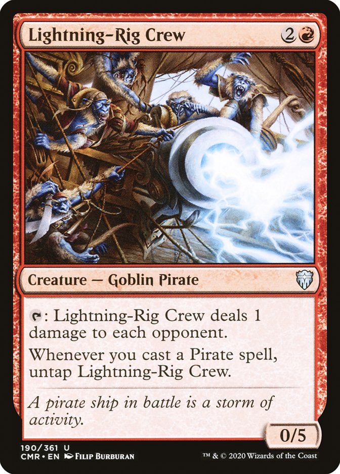 Lightning-Rig Crew [Commander Legends] | Game Master's Emporium (The New GME)