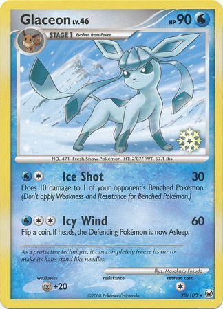 Glaceon (20/100) [Countdown Calendar Promos] | Game Master's Emporium (The New GME)