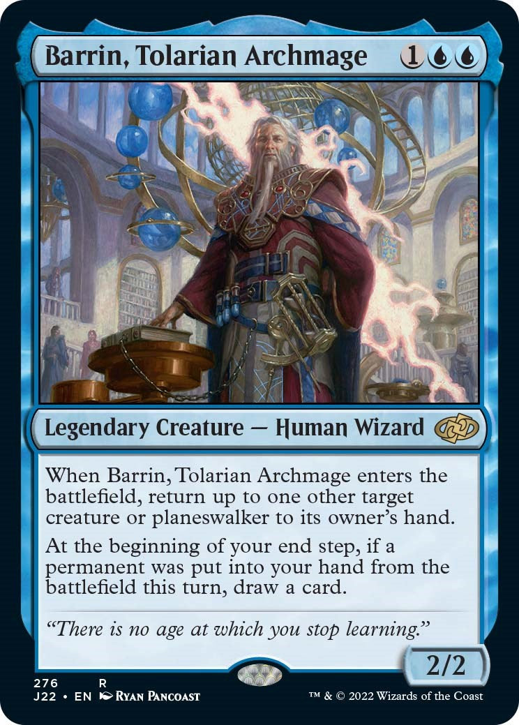 Barrin, Tolarian Archmage [Jumpstart 2022] | Game Master's Emporium (The New GME)