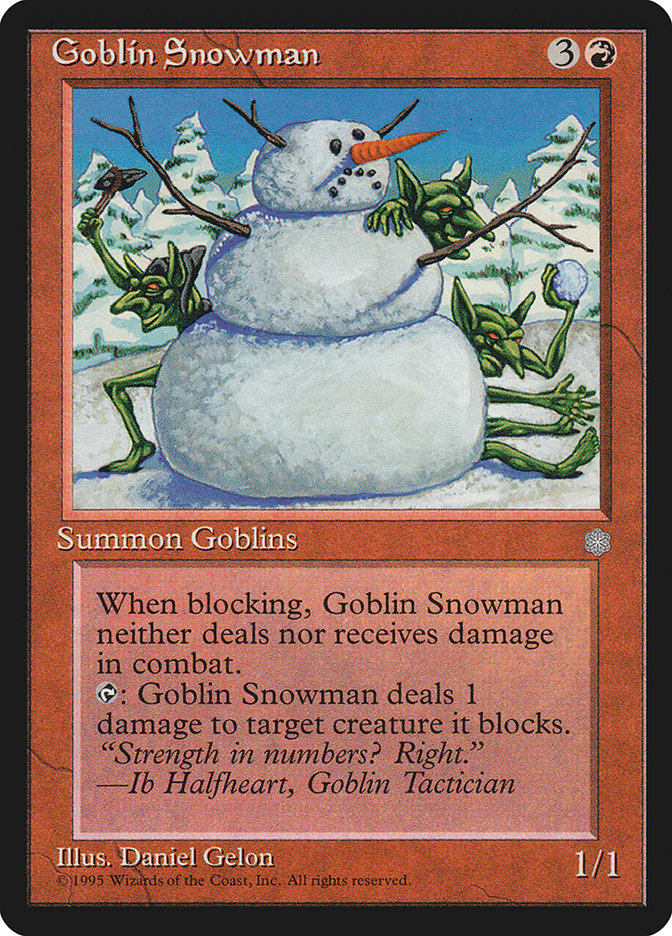 Goblin Snowman [Ice Age] | Game Master's Emporium (The New GME)