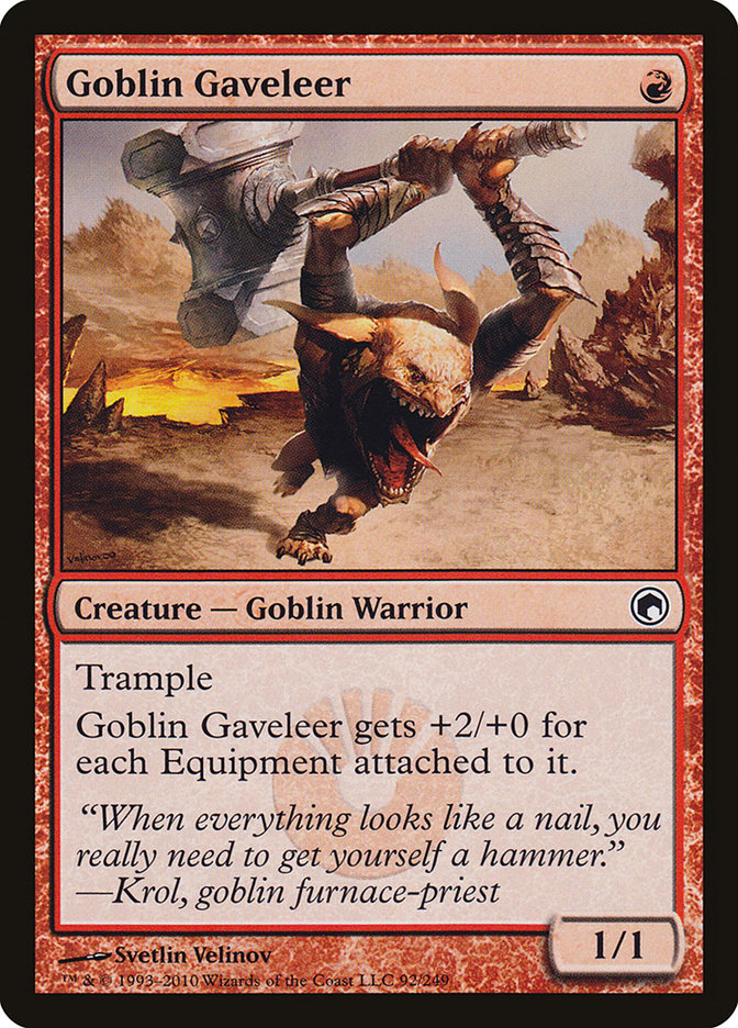 Goblin Gaveleer [Scars of Mirrodin] | Game Master's Emporium (The New GME)