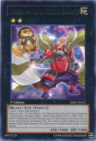 Number 64: Ronin Raccoon Sandayu [SHSP-EN051] Rare | Game Master's Emporium (The New GME)