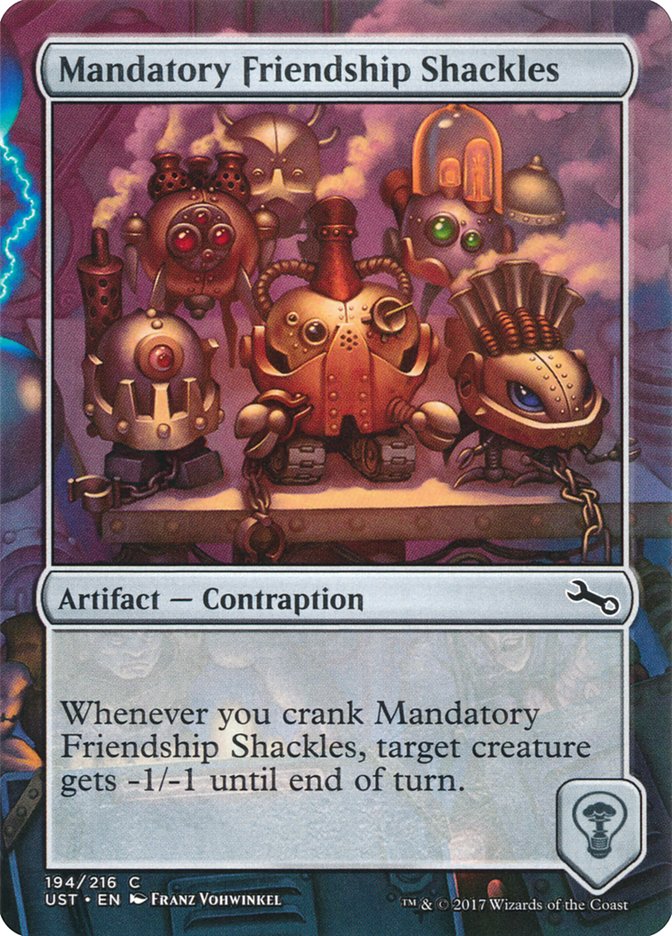 Mandatory Friendship Shackles [Unstable] | Game Master's Emporium (The New GME)