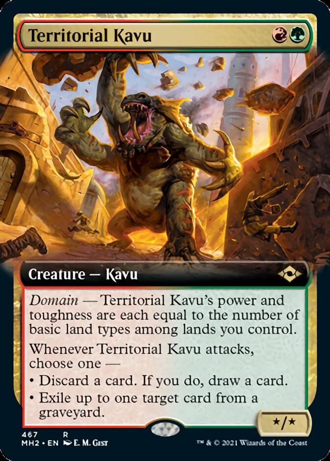 Territorial Kavu (Extended Art) [Modern Horizons 2] | Game Master's Emporium (The New GME)