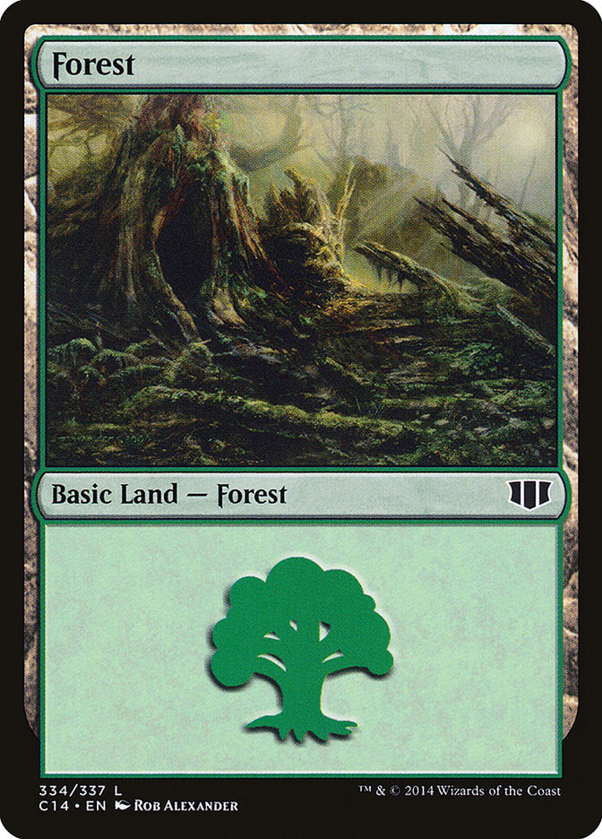 Forest (334) [Commander 2014] | Game Master's Emporium (The New GME)