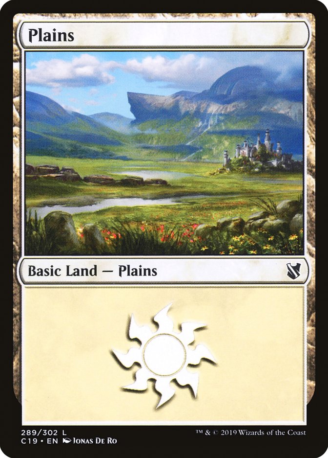 Plains (289) [Commander 2019] | Game Master's Emporium (The New GME)