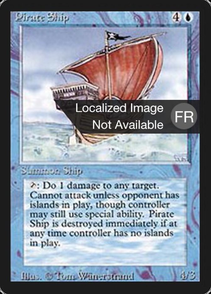 Pirate Ship [Foreign Black Border] | Game Master's Emporium (The New GME)