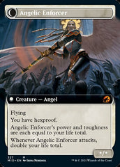 Enduring Angel // Angelic Enforcer (Extended Art) [Innistrad: Midnight Hunt] | Game Master's Emporium (The New GME)