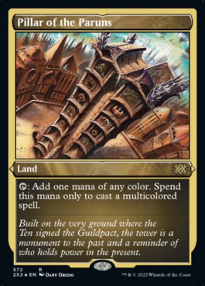 Pillar of the Paruns (Foil Etched) [Double Masters 2022] | Game Master's Emporium (The New GME)