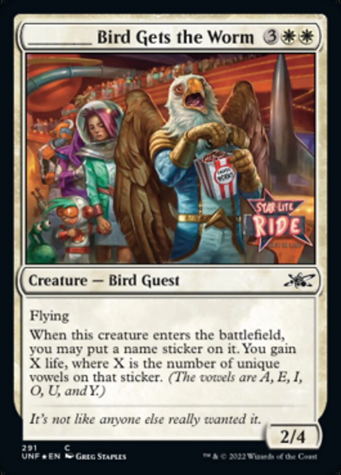 _____ Bird Gets the Worm (Galaxy Foil) [Unfinity] | Game Master's Emporium (The New GME)