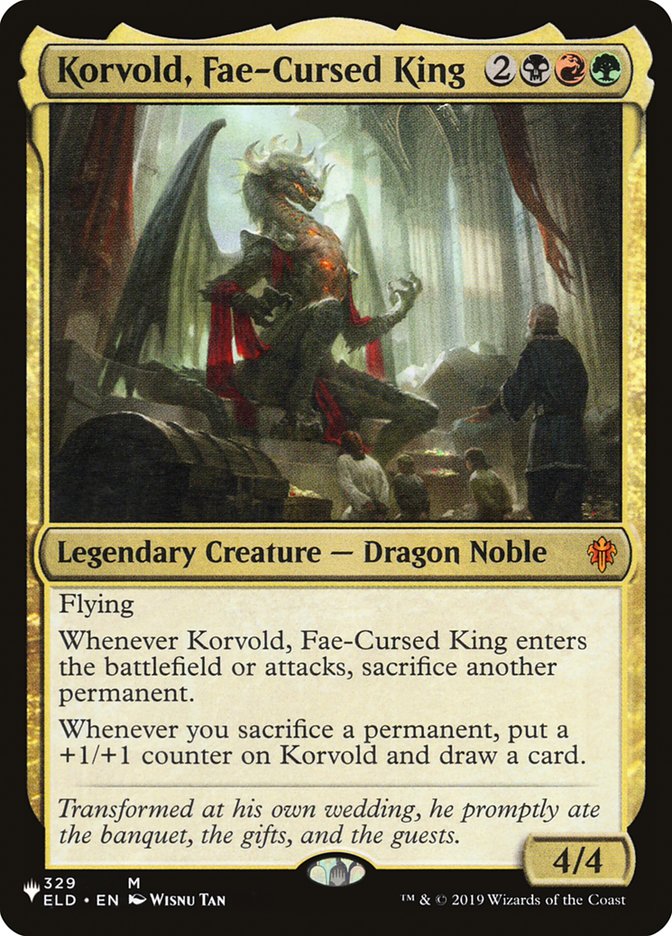 Korvold, Fae-Cursed King [The List] | Game Master's Emporium (The New GME)