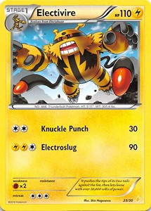 Electivire (25/30) [XY: Trainer Kit 3 - Pikachu Libre] | Game Master's Emporium (The New GME)