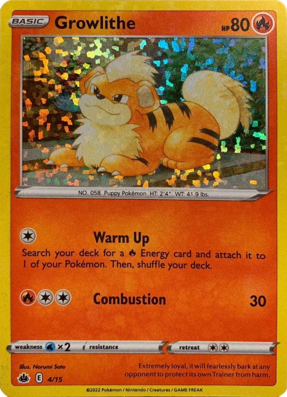 Growlithe (4/15) [McDonald's Promos: Match Battle] | Game Master's Emporium (The New GME)