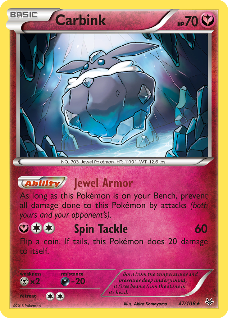 Carbink (47/108) [XY: Roaring Skies] | Game Master's Emporium (The New GME)