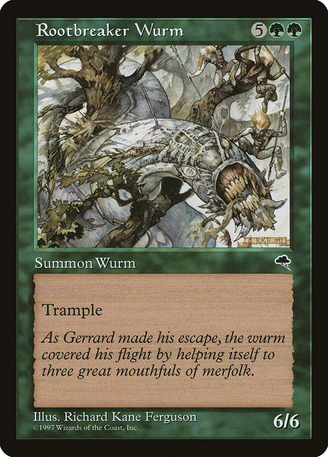 Rootbreaker Wurm [Tempest] | Game Master's Emporium (The New GME)