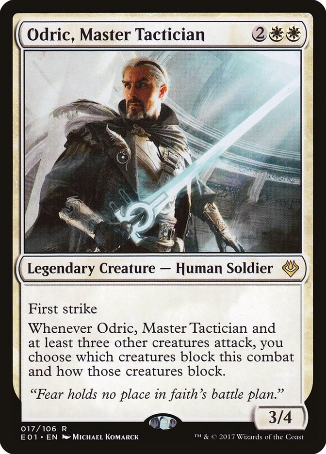 Odric, Master Tactician [Archenemy: Nicol Bolas] | Game Master's Emporium (The New GME)