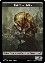 Phyrexian Germ // Myr Double-Sided Token [March of the Machine Commander Tokens] | Game Master's Emporium (The New GME)