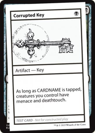 Corrupted Key (2021 Edition) [Mystery Booster Playtest Cards] | Game Master's Emporium (The New GME)