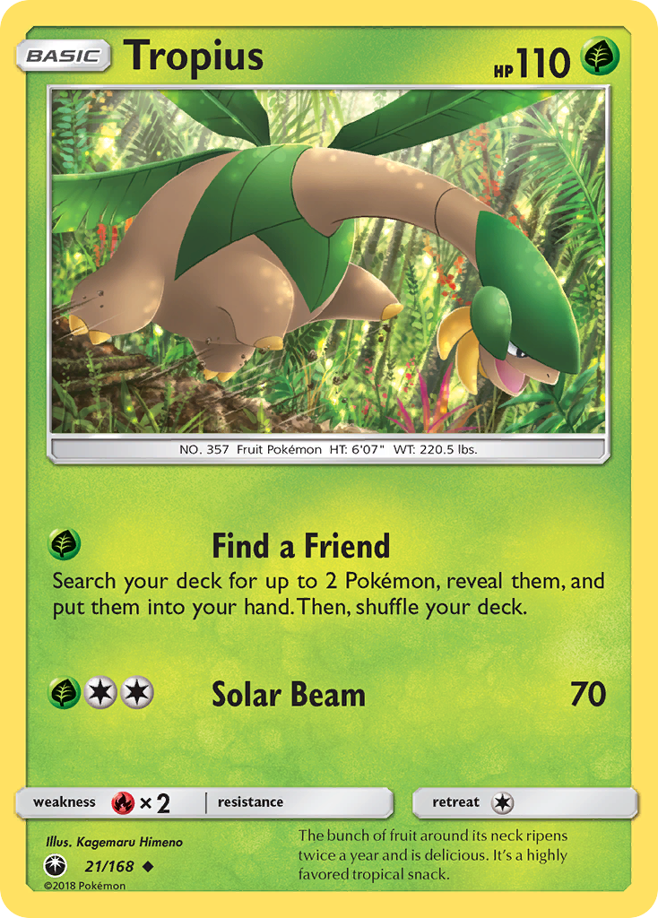 Tropius (21/168) [Sun & Moon: Celestial Storm] | Game Master's Emporium (The New GME)