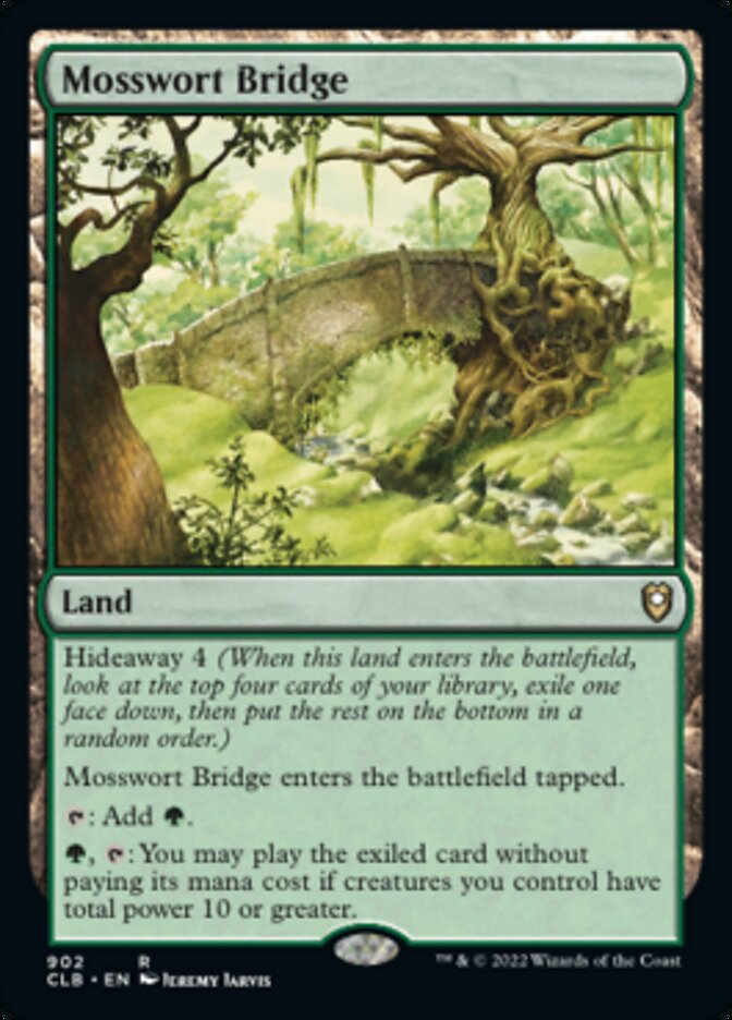 Mosswort Bridge [Commander Legends: Battle for Baldur's Gate] | Game Master's Emporium (The New GME)