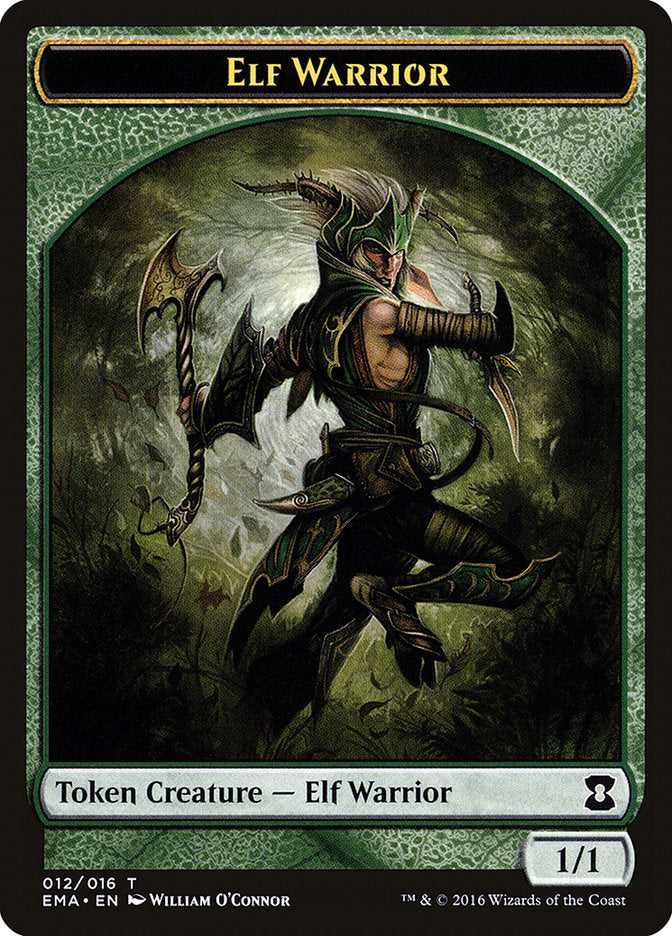 Elf Warrior Token [Eternal Masters Tokens] | Game Master's Emporium (The New GME)