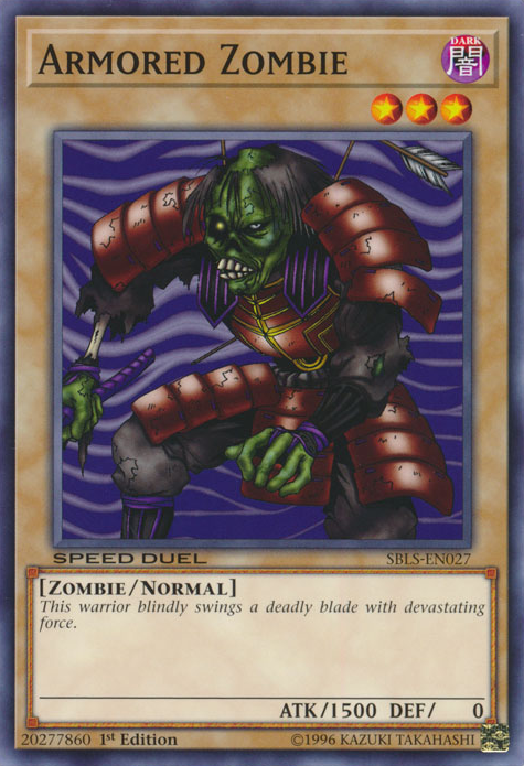 Armored Zombie [SBLS-EN027] Common | Game Master's Emporium (The New GME)
