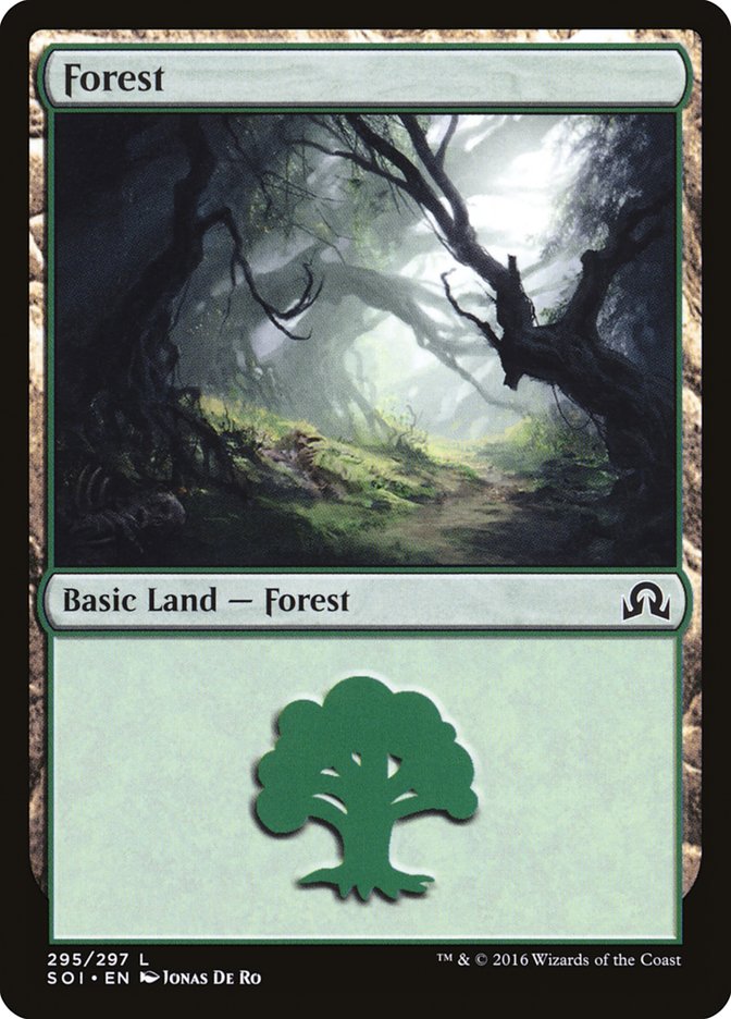 Forest (295) [Shadows over Innistrad] | Game Master's Emporium (The New GME)