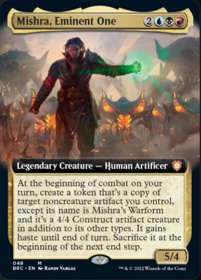 Mishra, Eminent One (Extended Art) [The Brothers' War Commander] | Game Master's Emporium (The New GME)